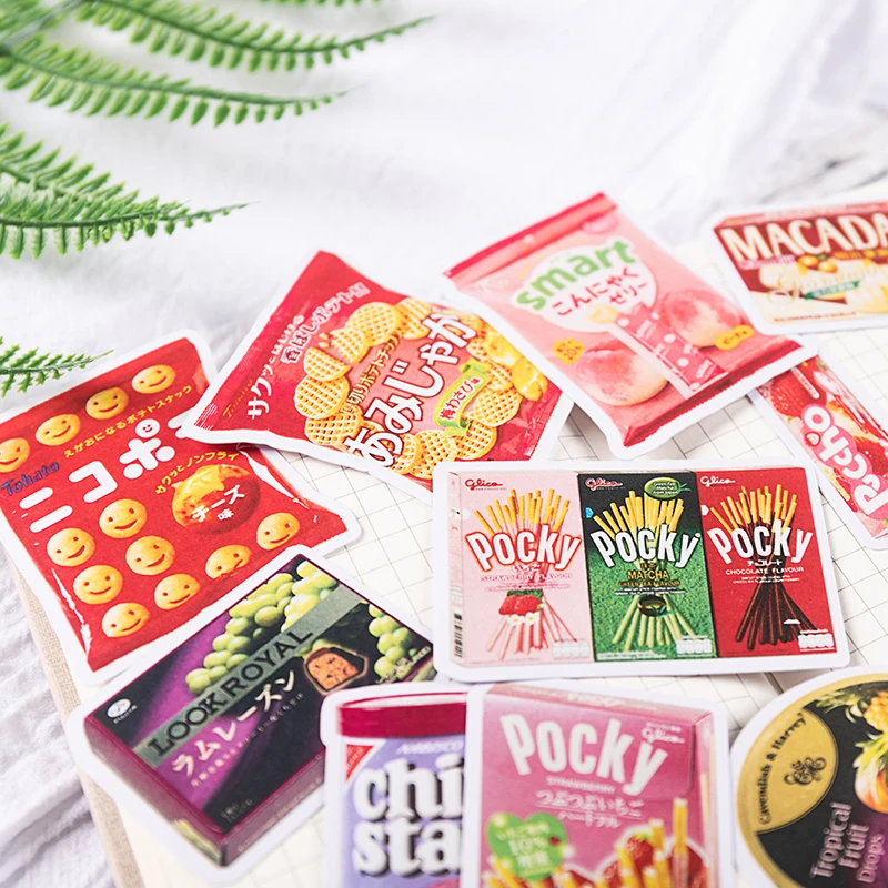 15 шт./пакет японский снэк-розовый стикер для девочек сделай сам скрапбукинг