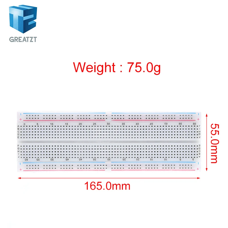 GREATZT Макет 830 Точка печатной платы MB 102 MB102 тестирование Разработка DIY kit nodemcu raspberri pi