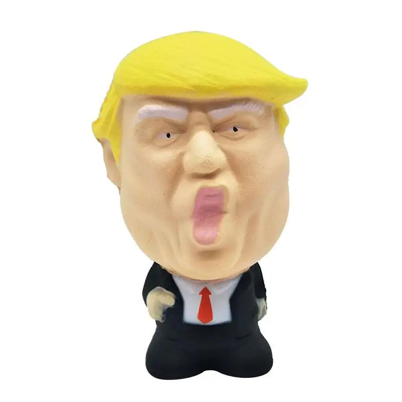 

New product creative decompression toy slow rebound Mr. Trump head vent toy
