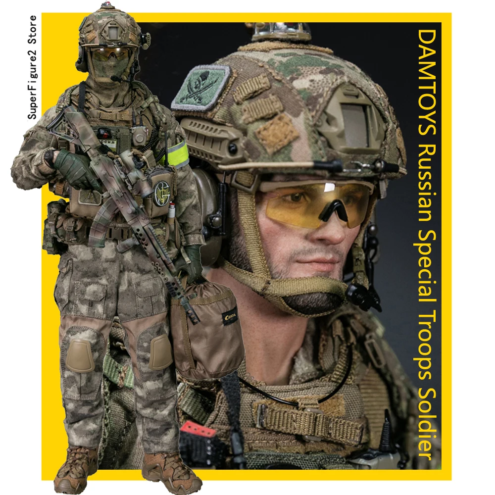 Экшн-фигурка солдатика DAMTOYS 1/6 12 дюймов Российская Федерация спецназ солдат