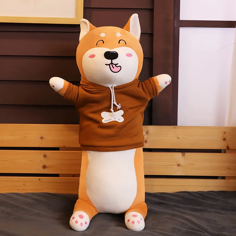

Cute Plush Dog Doll Soft Stuffed Throw Pillow Toy Gift for Kids Girlfriend NSV775