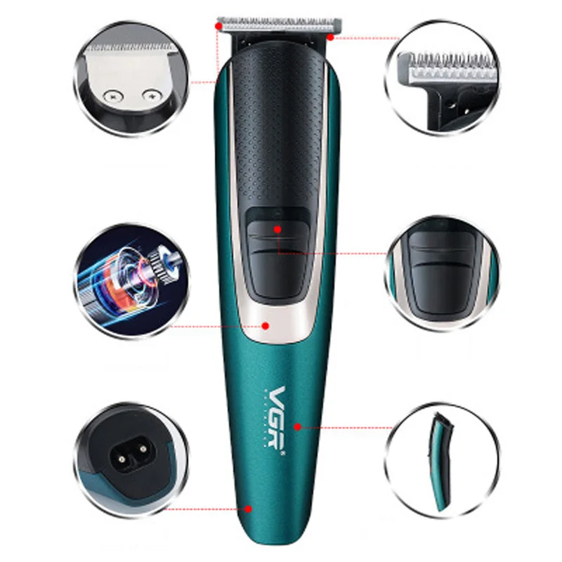 

Barber Clipper Professional Electric Hair Clipper Rechargeable Shaver Beard Hair Trimmer Cutting Machine Men Haircut Trimer