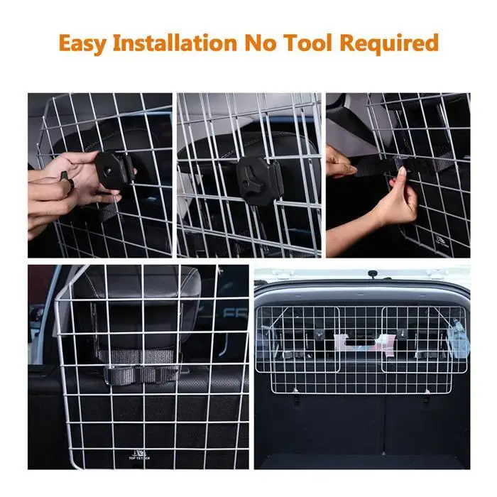 Car Pet Fence Adjustable Dog Safety Obstacles Travel Protection Barrier