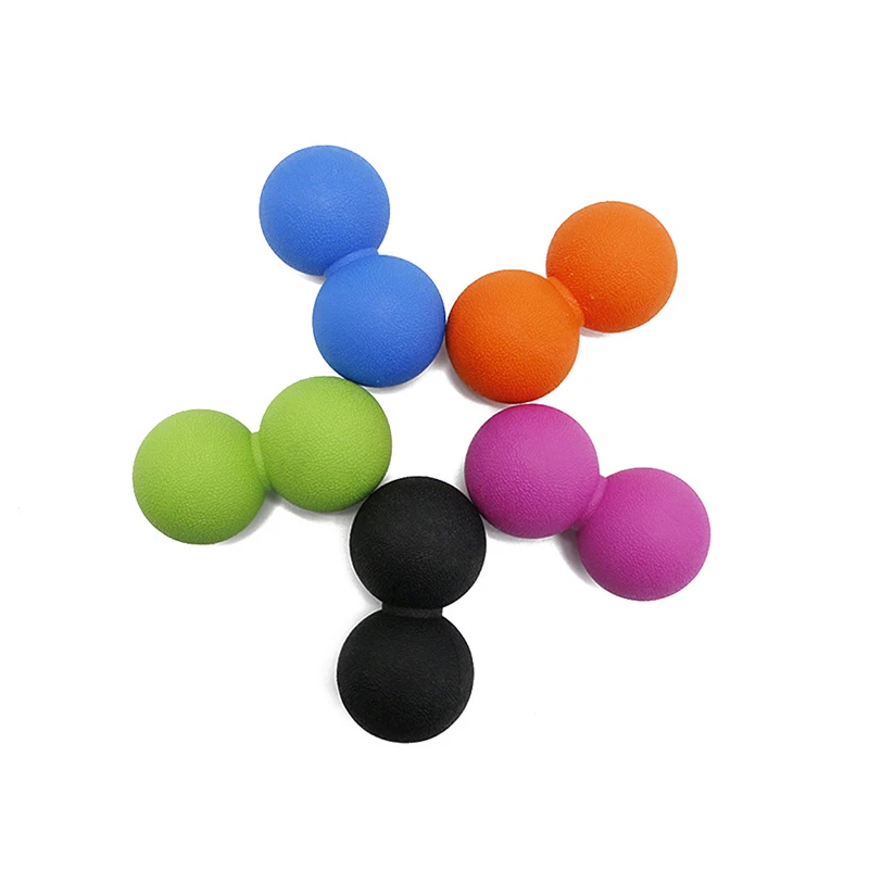 Модные Двухслойные массажные шарики для йоги снятия мышечного напряжения