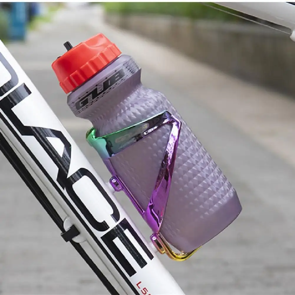 

GUB Ultralight Bicycle Water Bottle Holder Gradient Dazzling Fiberglass Nylon Integrally Molded MTB Road Bike Kettle Holder Case