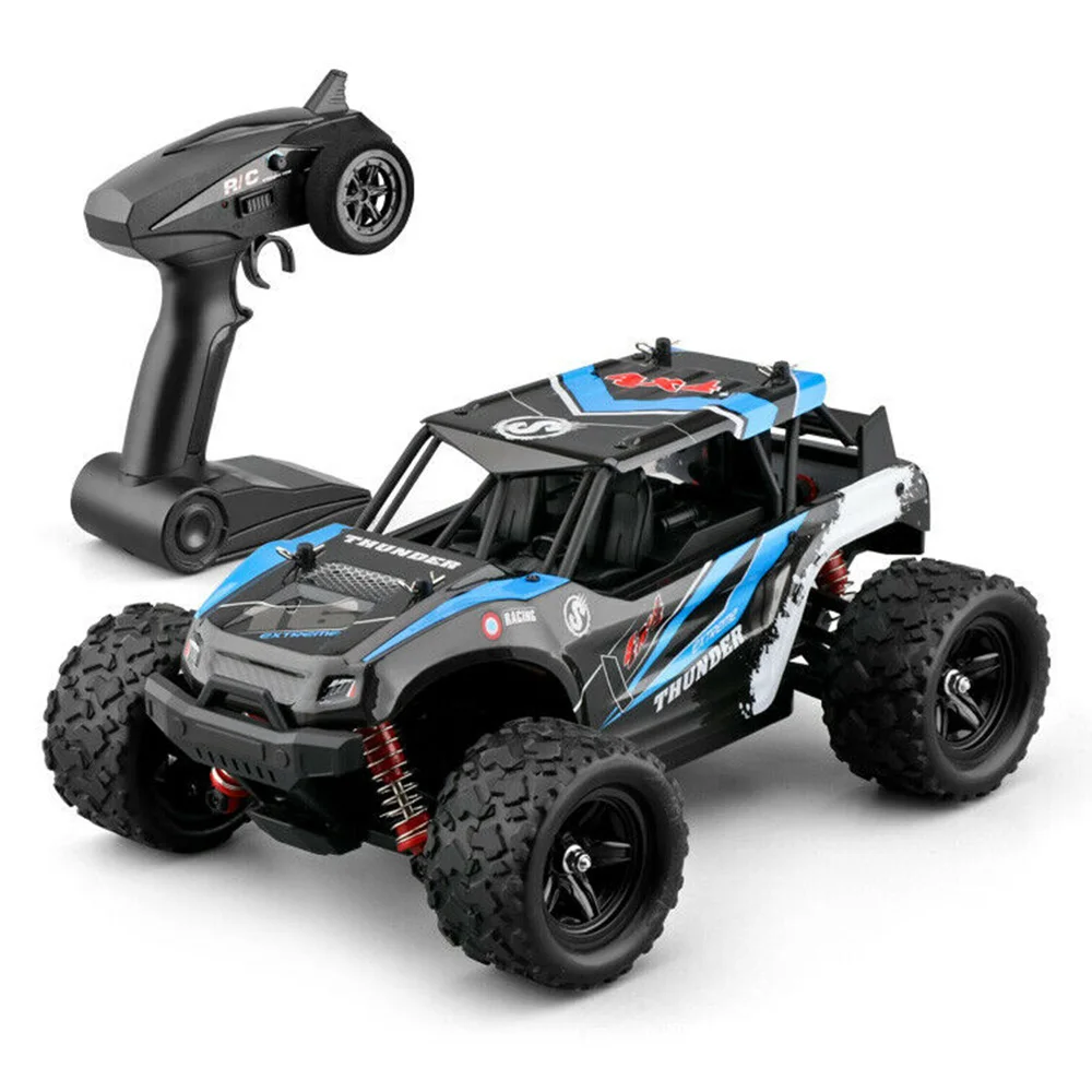 RC Cars 1:18 off-road remote control high-speed climbing car four-wheel drive full-scale racing vehicle toys for children | Игрушки и