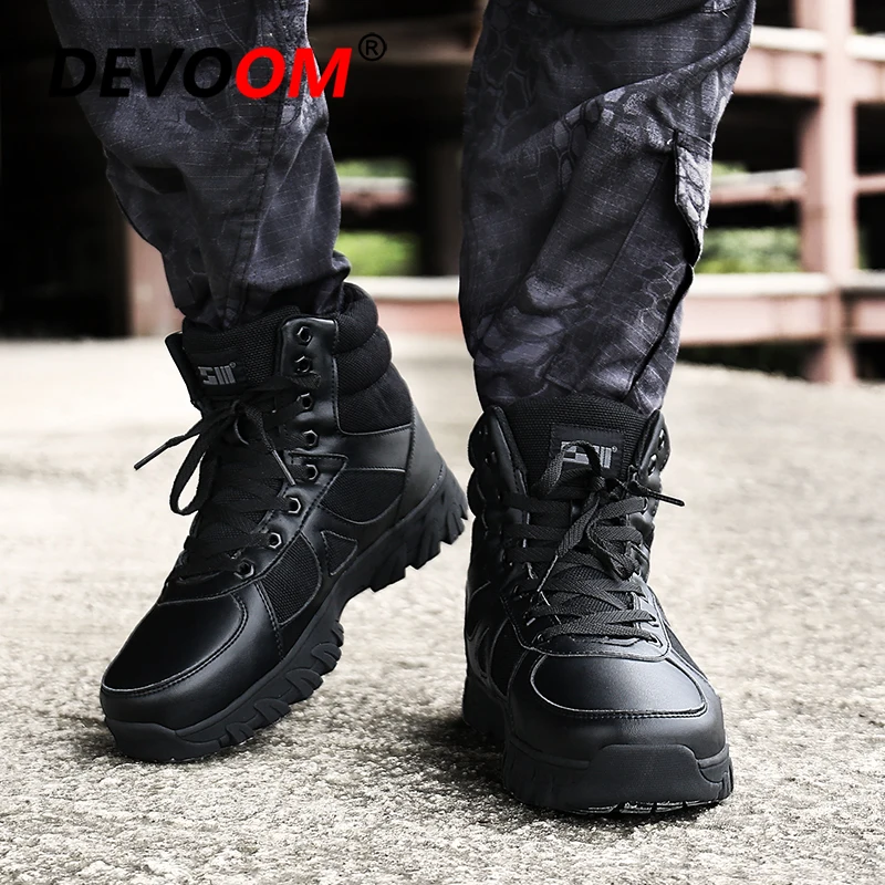 Зимние уличные туристические ботинки зимние охотничьи камуфляжные