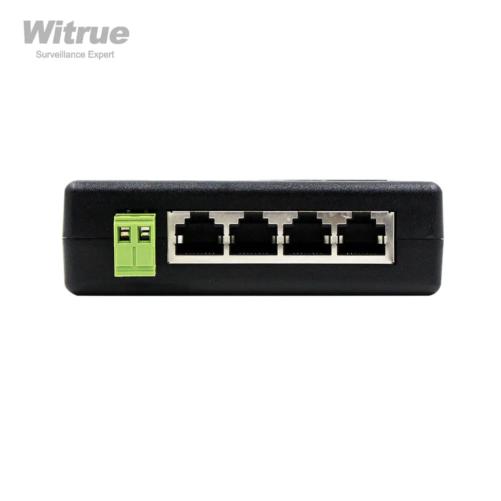 Инжектор POE 4 порта для ip камер видеонаблюдения 802.3af питания|porte|porte camera |