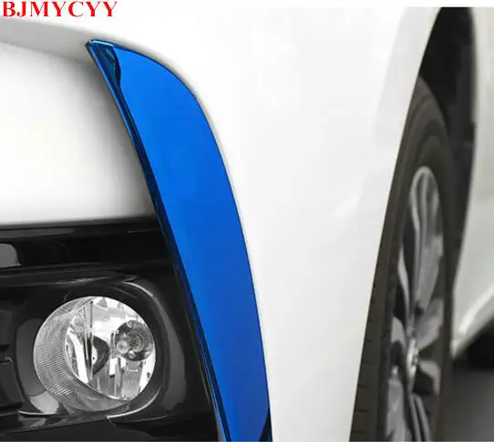 BJMYCYY стайлинга автомобилей передние противотуманные фары лампа тень рамка