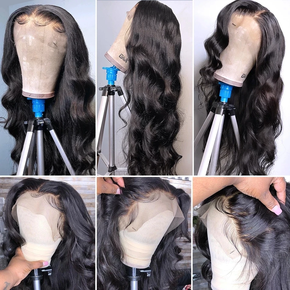 

Body Wave Wigs Lace Frontal Human Hair Wigs For Women 30 Inch 180% 5x5 Lace Closure Wigs Brazilian Remy Human Hair Wigs