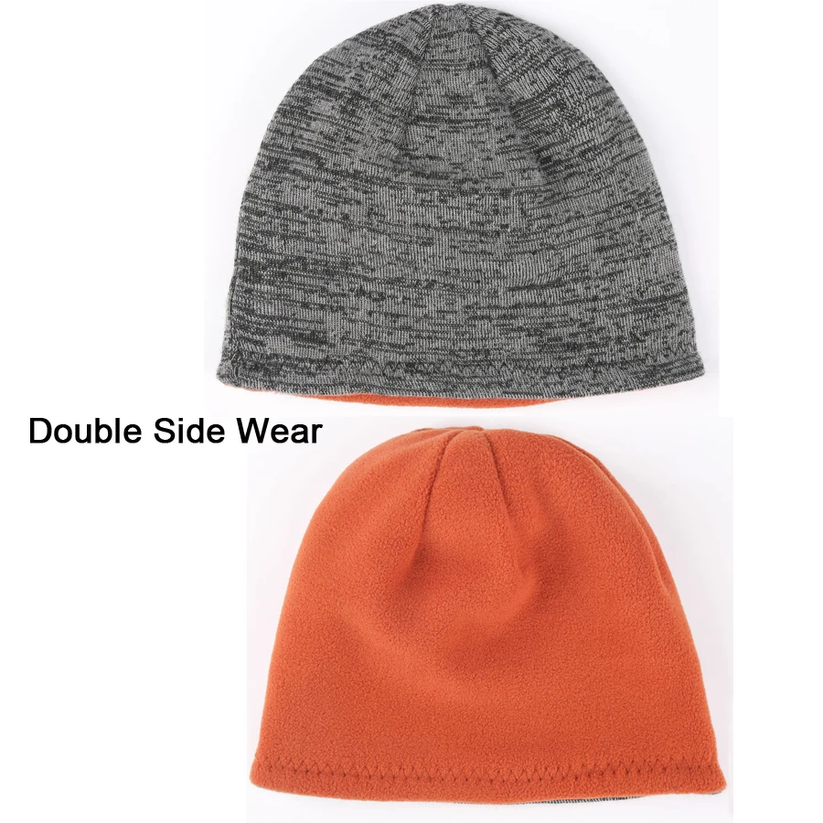 LIBERWOOD флисовые часы шапка с черепом флисовая мужская женская зимняя вязаная