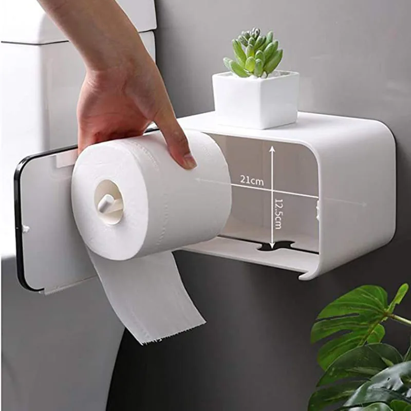 Водонепроницаемый держатель для салфеток ванной комнаты 3 цвета коробка