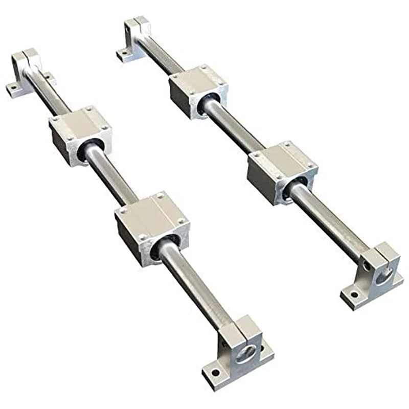 10 Pieces / Set of Optical Axis Linear OD12mm 400mm + SCS12UU Bearing Seat SK12 Support 12mm | Обустройство дома