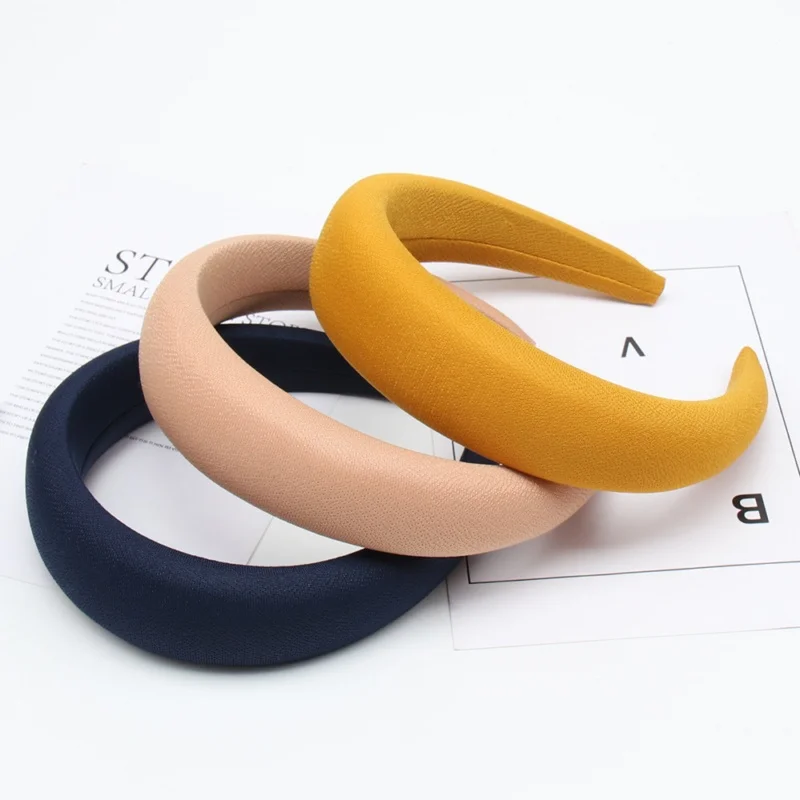 Ободок для волос Мягкий женский Воздухопроницаемый бандаж на голову пластиковый