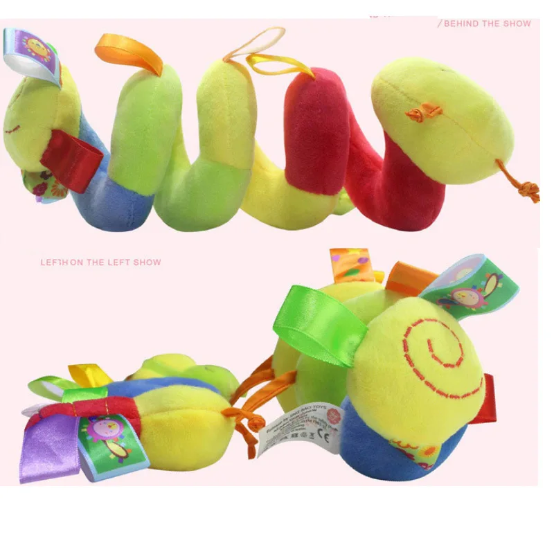 Bed Stroller Toy Rattles Crib Car Seat Spiral Baby Toy For  For Newborns Car Seat Hanging Bell Rattle Toy For Gift