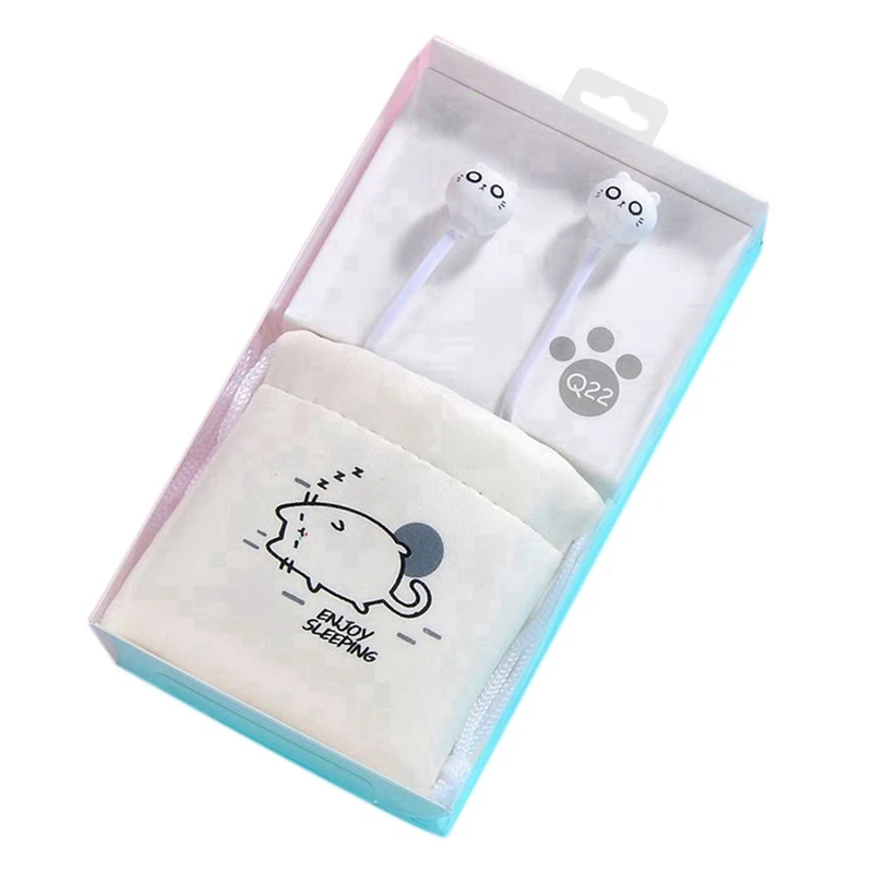 2 шт. наушники-вкладыши с микрофоном и чехлом для наушников | Электроника