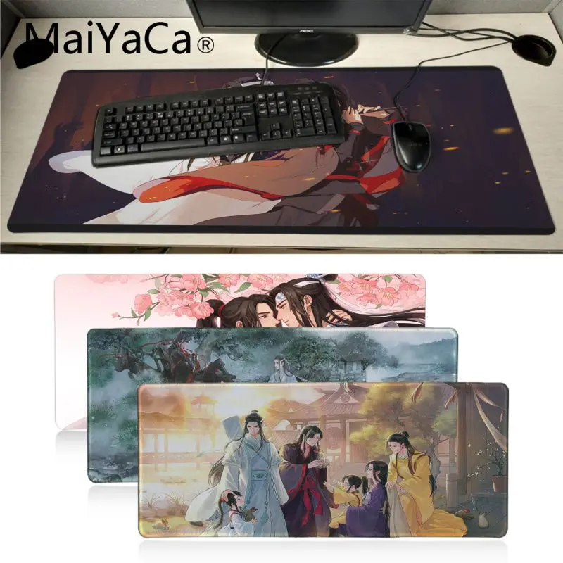

MaiYaCa mo dao zu shi Rubber Pad to Mouse Game Anti-slip Rubber Gaming Mouse Mat xl xxl 800x300mm for Lol world of warcraft