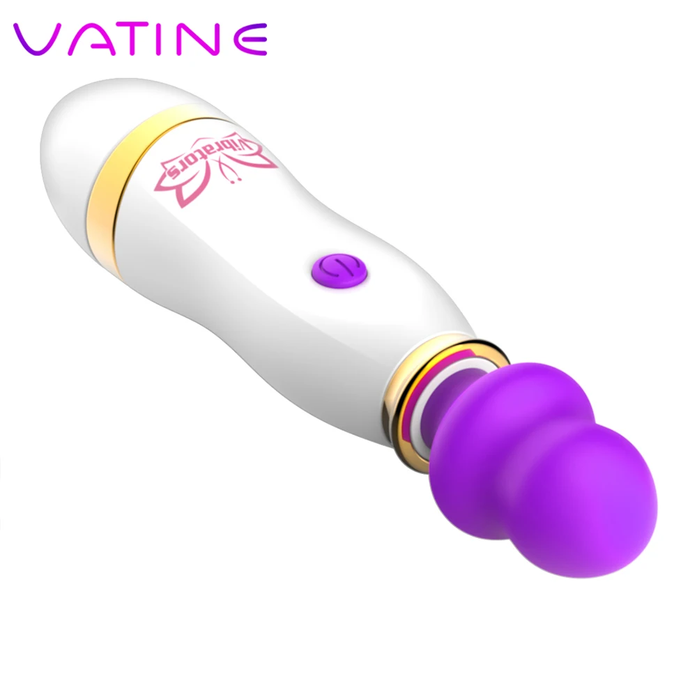 VATINE 10 скоростная Массажная палочка для стимуляции клитора игрушки женщин