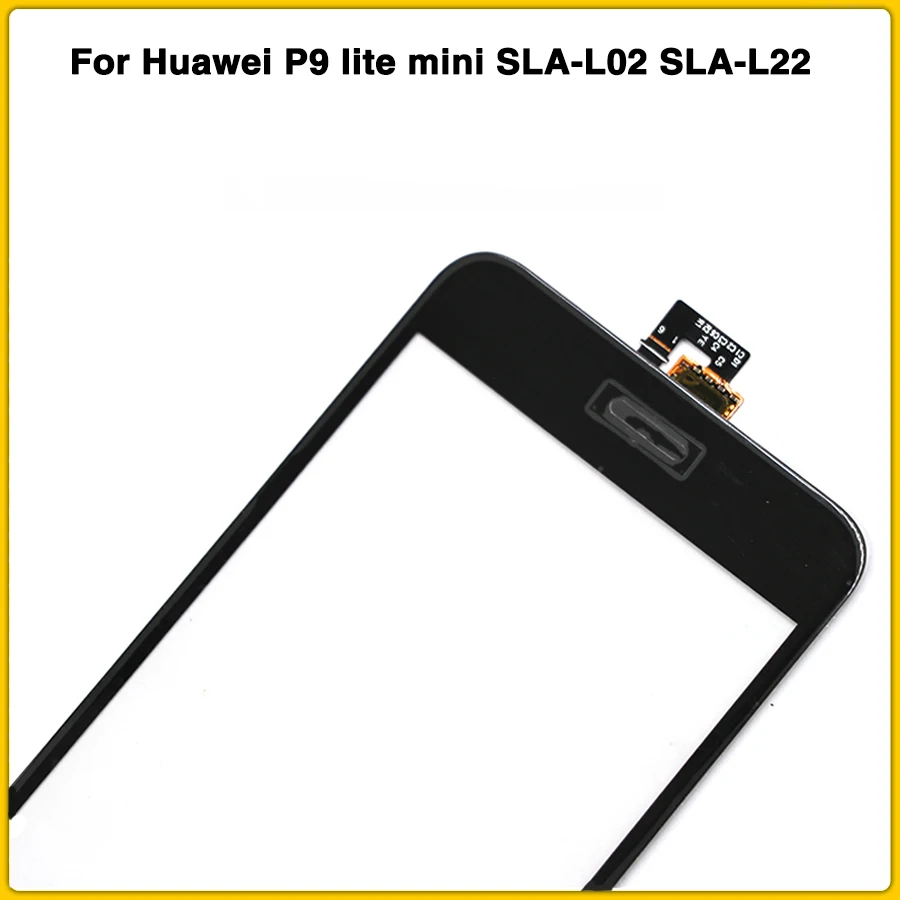 Тачскриновый планшетный компьютер от Экран для huawei P9 lite mini SLA-L02 SLA-L22 SLA-TL00 Сенсорный экран Панель планшета Сенсор защита фронтального ЖК-Стекло объектив