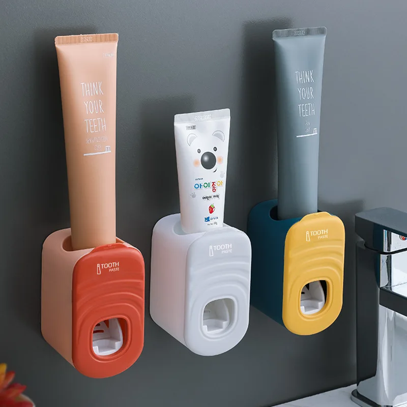 

Dropshipping Toothpaste Squeezer Automatic Toothpaste Dispenser Holder Birthroom Accesories