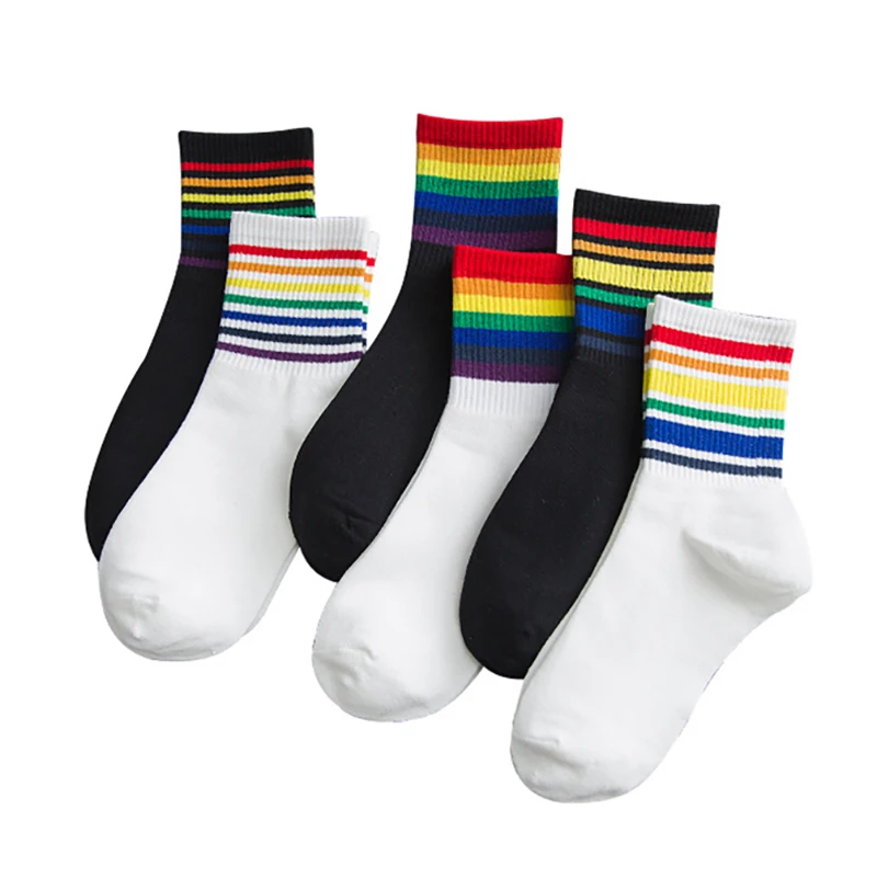 Kawaii женские носки забавные модные для женщин милые женственные хлопок простые