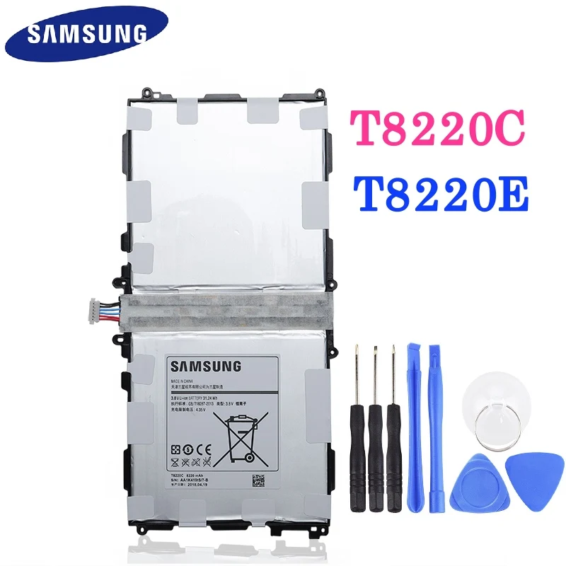 Оригинальный аккумулятор T8220C T8220E для Samsung GALAXY Note 10 1 Tab Pro P600 P601 P605 P607
