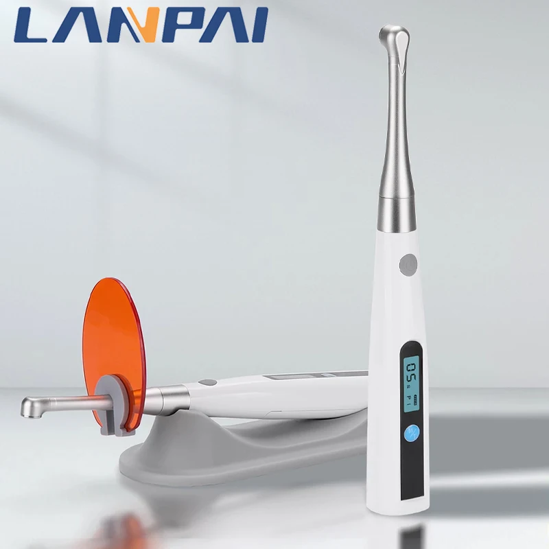 

Lanpai Dental1 Second Wireless Curing Light Led Lamp CV-215 1200-1400mw/cm² Adjustable Working Time Dentistry Equipment
