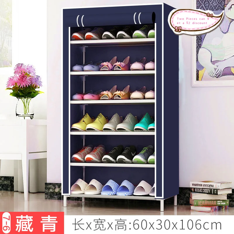 

Шкаф для обуви 8-уровневый, компактный, простой в сборке