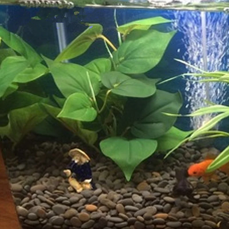 Искусственная пластиковая водная трава для аквариума украшение водное растение