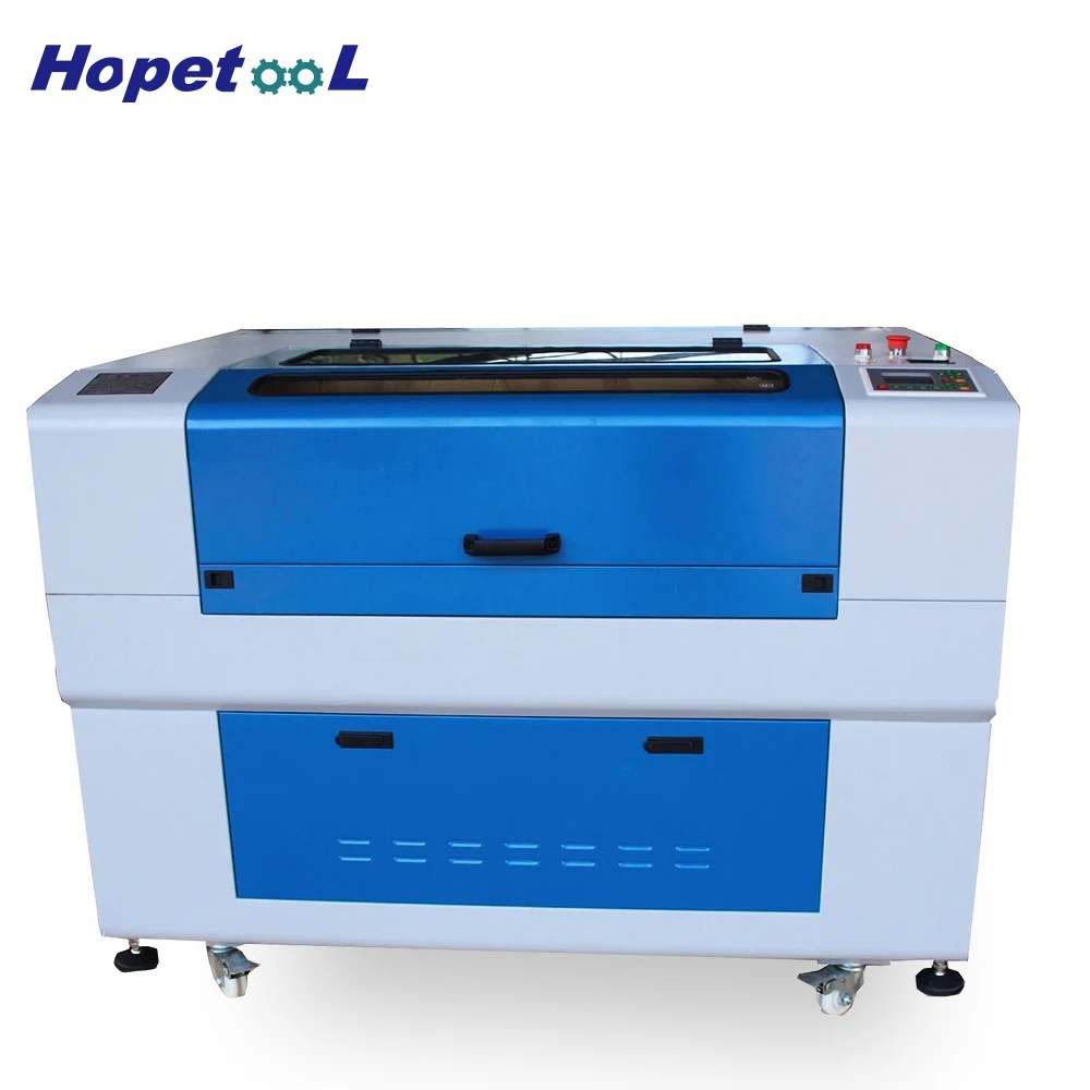 Лазерная резка ткани стекла лазерная гравировальная машина 9060 прямой заводской