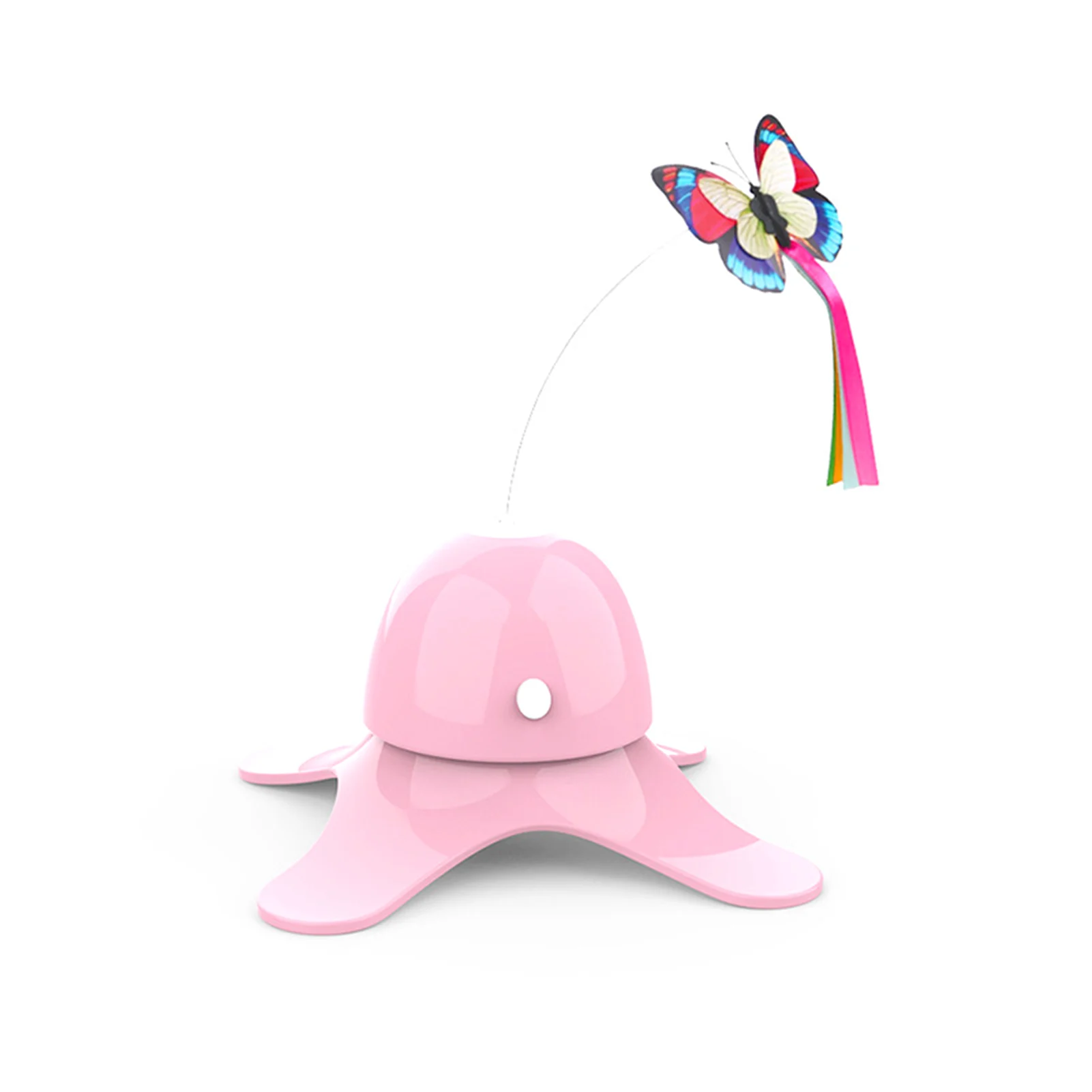 

Electronic Pet Cat Toy Automatic Cat Exercise Toy Butterfly Stick Intelligent Rotating Toys K888