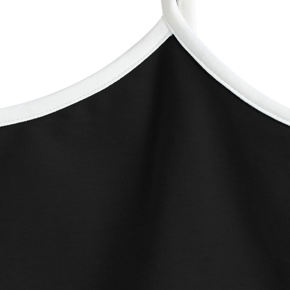 ZAFUL полосатый топ и штаны для бега Женский Повседневный костюм с завязками низ