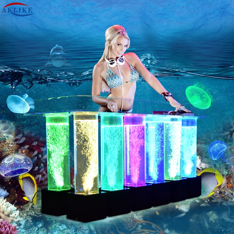 Светодиодный акриловый светильник AKLIKE для диджеев Настольная барная стойка бара