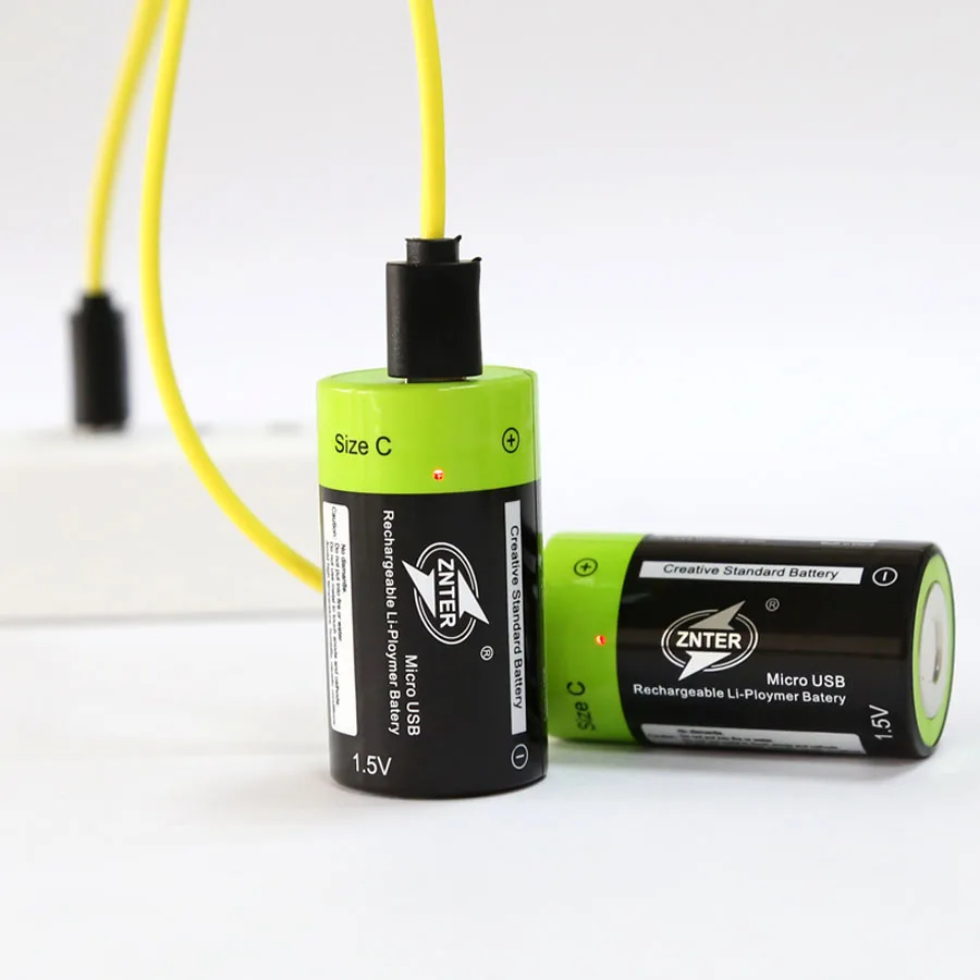 JRGK 1 5 V 3000mAh Универсальный микро USB зарядка батареи аккумуляторная батарея размер C