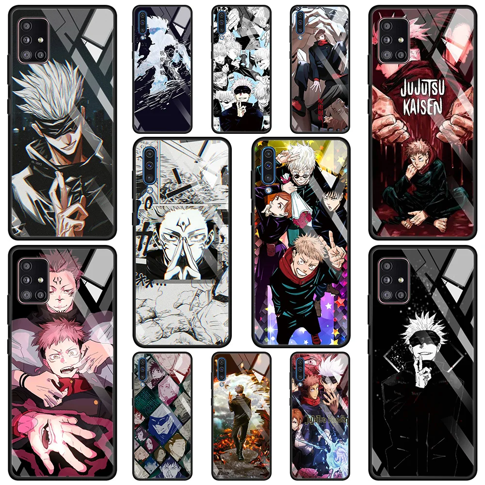 

Jujutsu Kaisen Glass For Samsung Galaxy A51 A71 A91 A72 A52 A32 A12 A81 A41 A31 A21 A11 A01 A02s M30s A21s M51 M31 M21 Shell