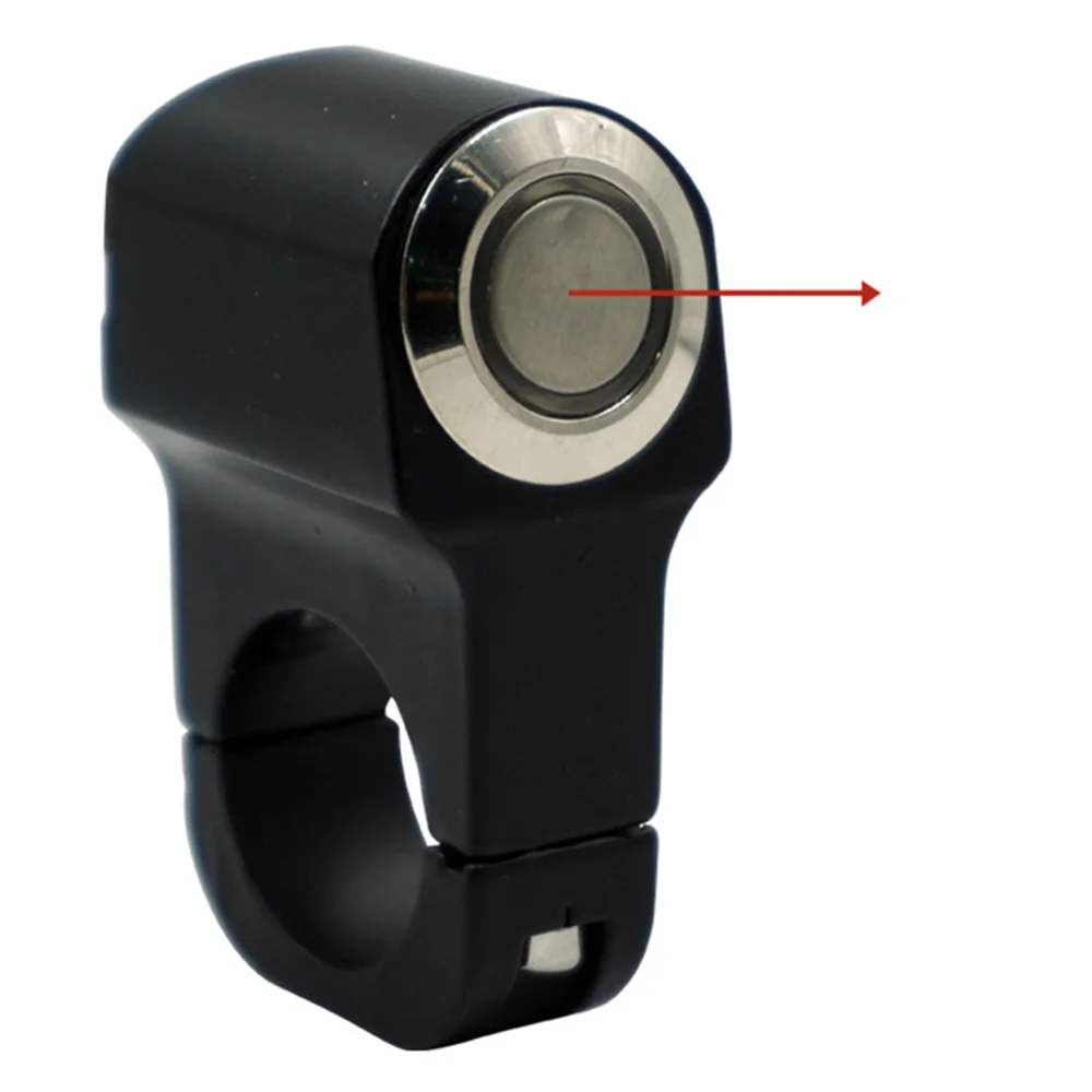 

Aluminum Alloy Motorcycle Handlebar Control Switch Dual Button Control Headlight Flasher Speaker Switch