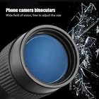 8-40x40 монокулярный телескоп компактный выдвижной зум водонепроницаемый Bak4 профессиональный HD ED Стекло со штативом зажимом для телефона