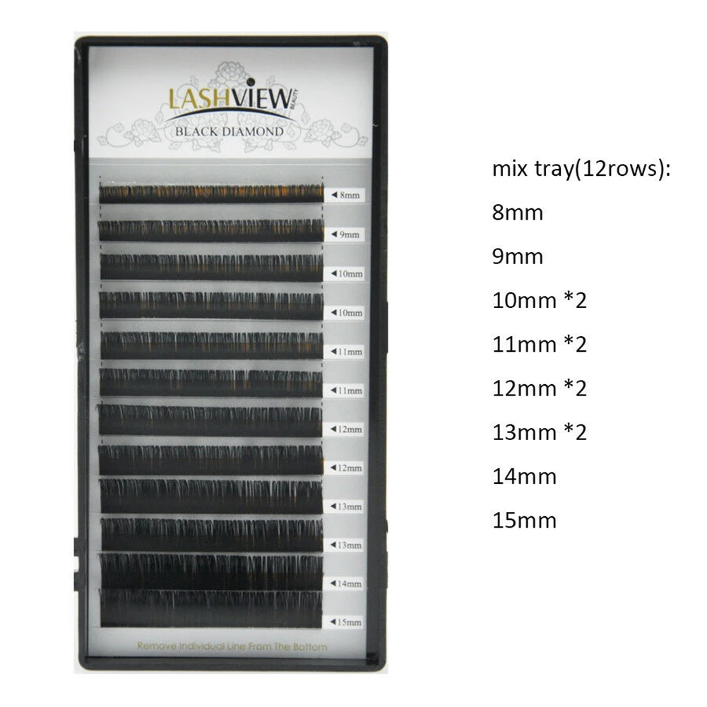 Ресницы Накладные из искусственной норки для профессионального