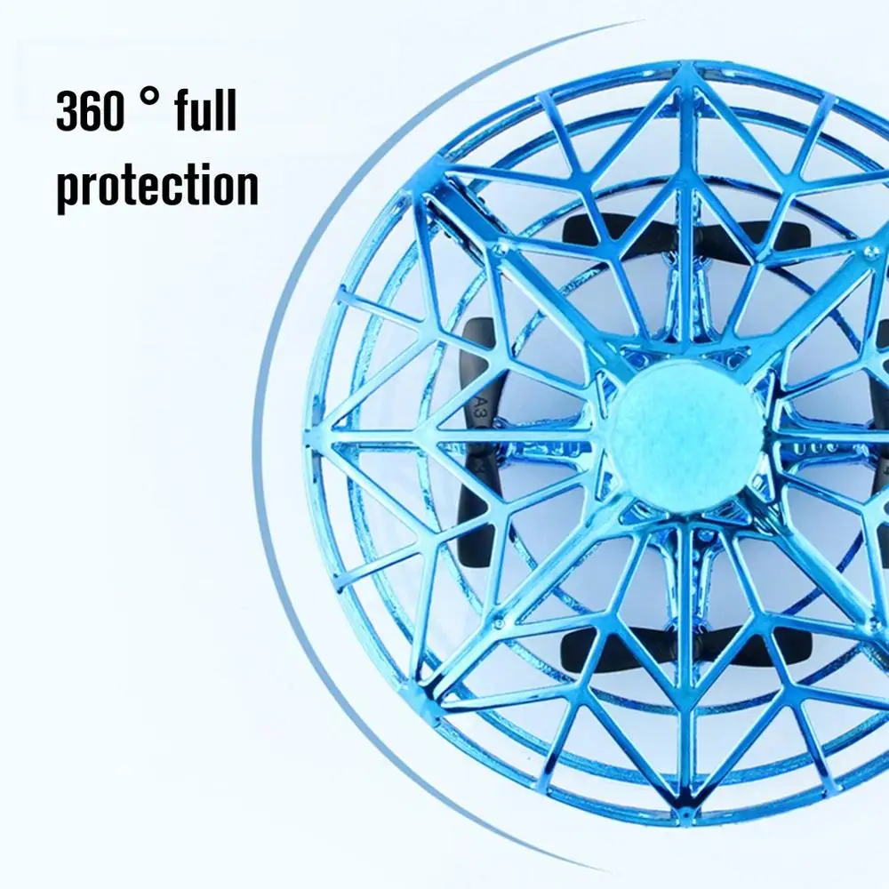 НЛО ручной Летающий мини индукционная подвеска RC самолет Дрон игрушки подарок
