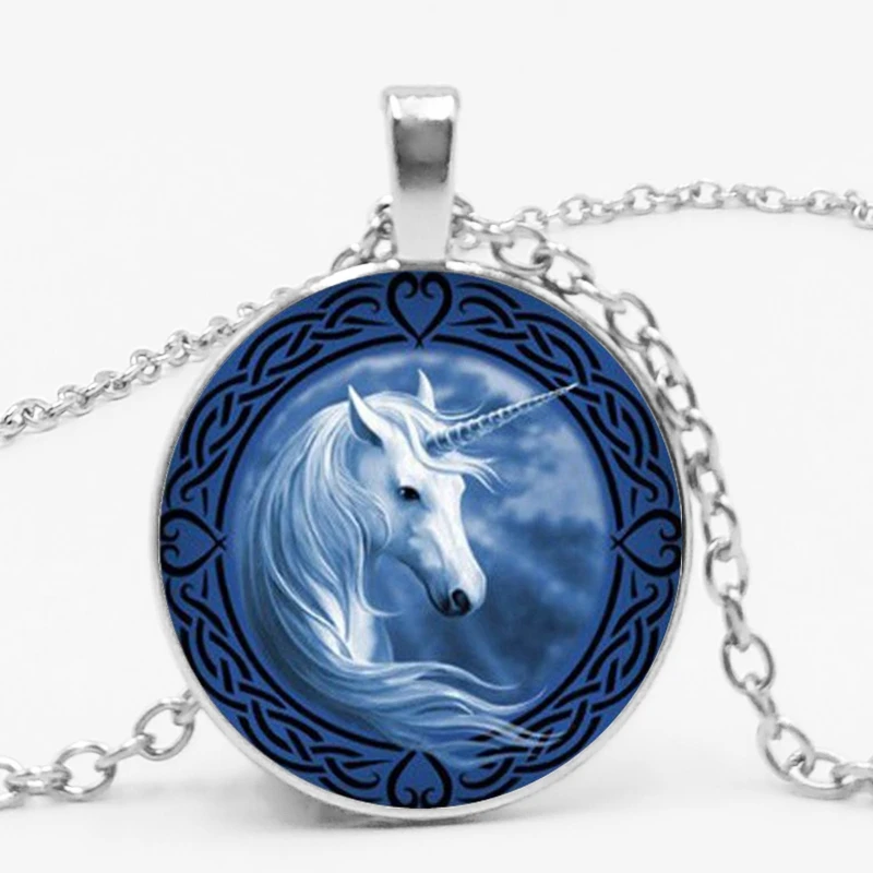 Горячее предложение! Распродажа! Ожерелье с подвеской в виде единорога из