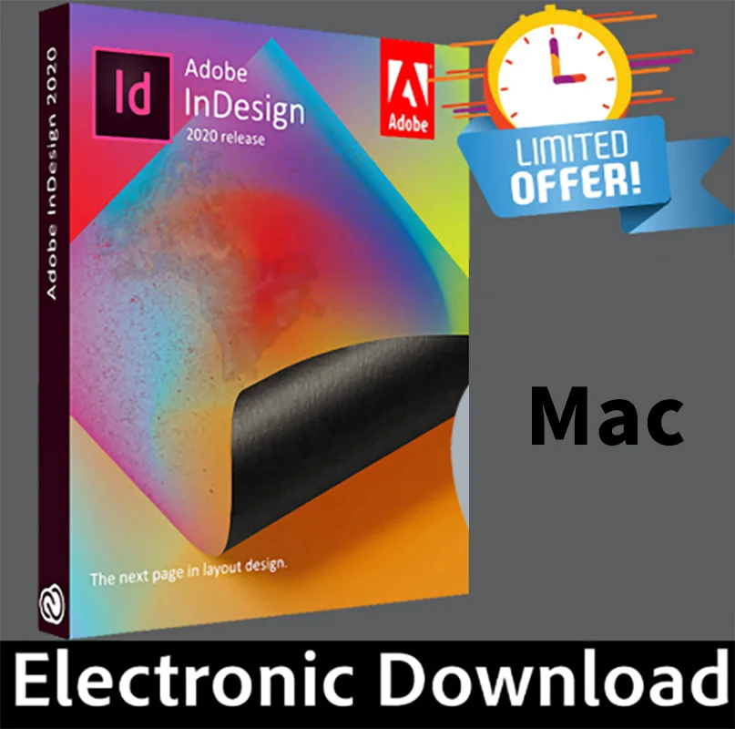 

Adobe Indesign CC 2020 For Mac| Full Version | Lifetime Activation | Multilingual