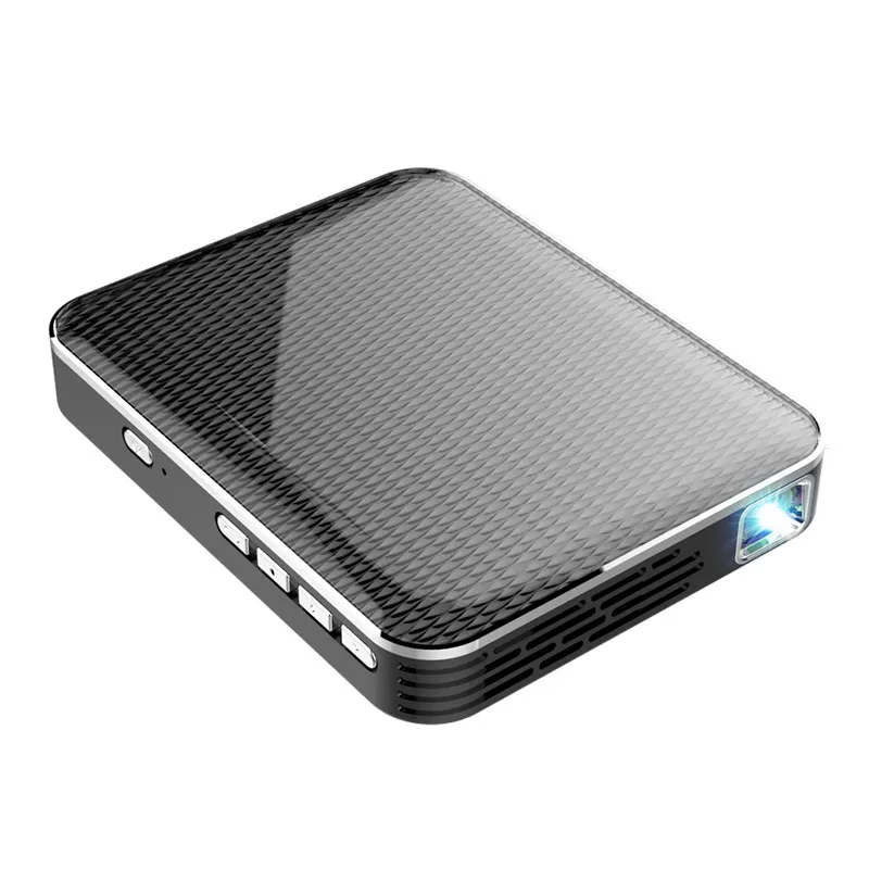 ALSTON мини проектор P6 встроенный аккумулятор 2500 мАч поддержка HDMI 1080 P Портативный