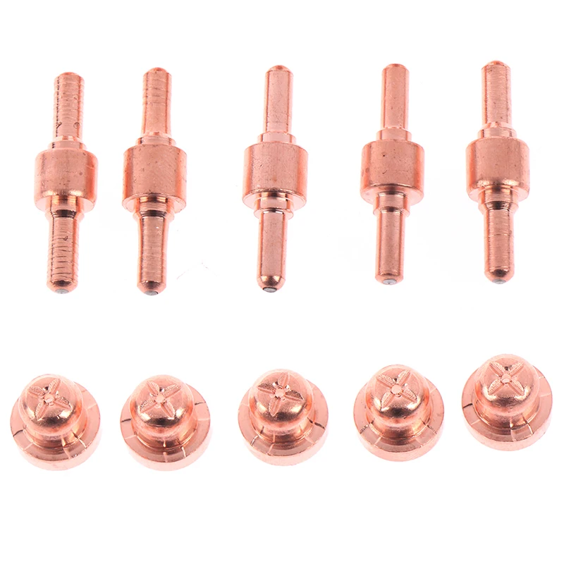

2Set Copper Air Plasma Cutting Cutter Consumables Extended TIP Nozzle Electrode