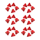 30 комплектовпартия Набор кубиков D4 для игра DND многогранные твердого металла 20 мм