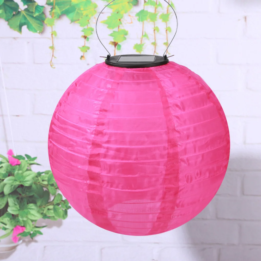 

Solar Holiday Hanging Lights 30cm LED Solar Lantern Lamp IP55 Waterproof Outdoor Yard Festival Party Decorative Hanging Light