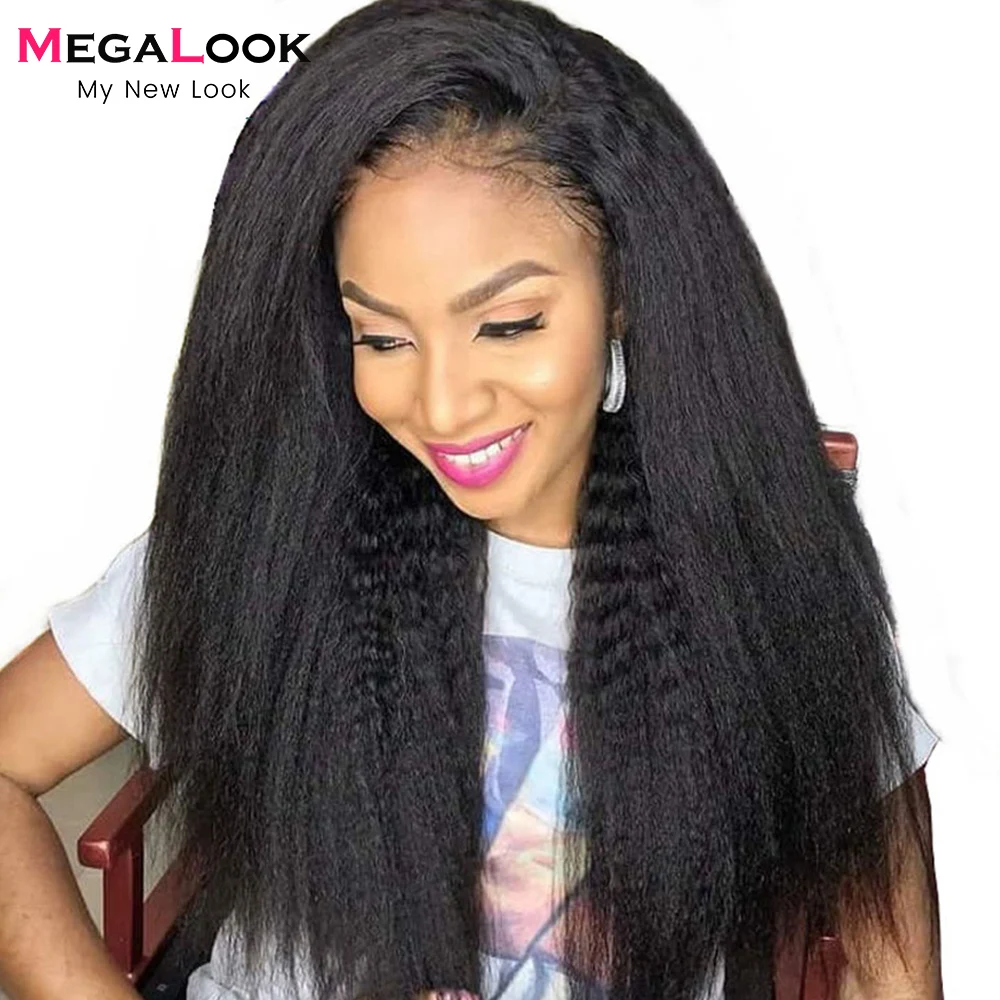 

Парик с застежкой 4x4, перуанские человеческие волосы на сетке спереди, курчавые прямые парики для черных женщин, парик с застежкой на сетке 30 дюймов, парик на сетке спереди