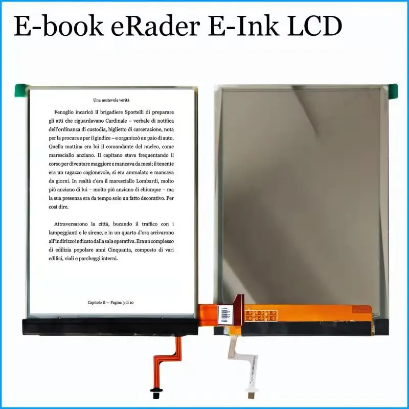 6-дюймовый ЖК-дисплей с подсветкой ЖК-экран матрица для PocketBook Basic Lux электронная