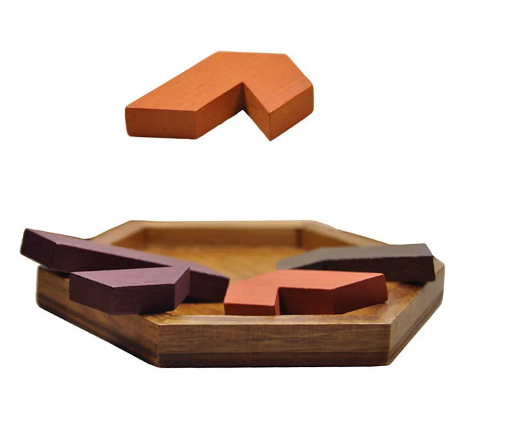 

Wood Tangram Puzzle Game 11 Piece, Kids Toddlers Graphical Early Educational Montessori Toy | Handmade | 5.5 x 4.7inch