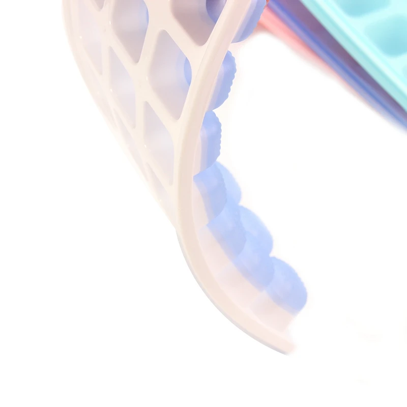 3 Упаковки лотков для кубиков льда гибкие лотки с непроливающимися крышками