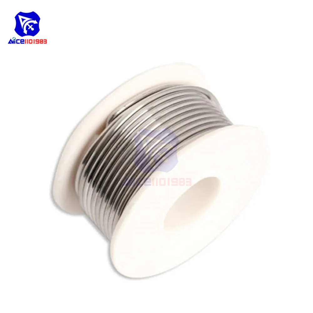 Припой diymore 0 5/0 6/0 8/1/1.2/1.5/2 мм 2% флюс Оловянно-свинцовый канифоль рулон сердечник